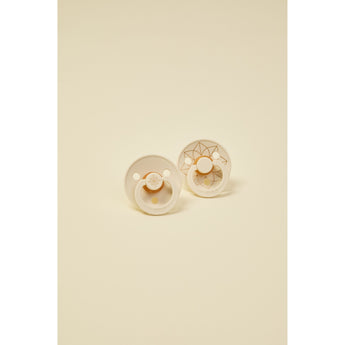 Bibs Pacifier Studio Colour 2 Pack Noor Latex Size 1