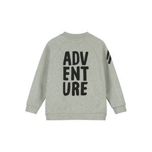 Boy Adventure Grey Zipper Cardigan