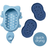 B.Box Baby Bath Brush | Soft Silicone Scrubber for Gentle Cleansing | Ergonomic Grip | Hygienic & Easy to Clean | Newborn+