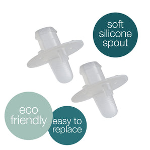 B.Box Clear Insulated Sports Bottle Replacement Spout | Dishwasher Safe