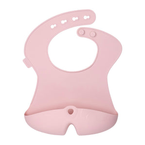 B.Box Silicone Bib | Stay Open Catcher | Rolls for Travel