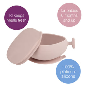 B.Box Silicone Bowl + Lid for Babies and Toddlers