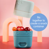 B.Box Silicone Snack Cups Reusable Food Meal Prep Container