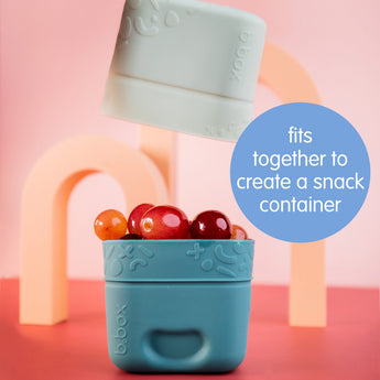 B.Box Silicone Snack Cups Reusable Food Meal Prep Container