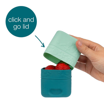 B.Box Silicone Snack Cups Reusable Food Meal Prep Container