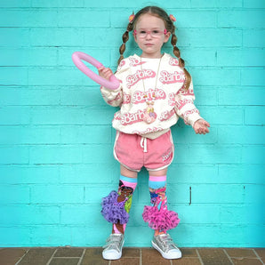 Barbie Extra Vibes Socks - Colorful Knee-High Fun