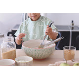 Beaba 2 In 1 Bib With Removable Sleeves | Full Coverage Mealtime Protection