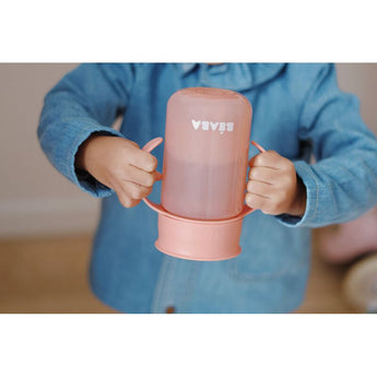 Beaba 360° Learning Cup | 2 In 1 Spout & Straw Transition Cup For Babies
