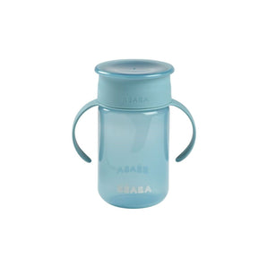 Beaba 360° Learning Cup | 2 In 1 Spout & Straw Transition Cup For Babies