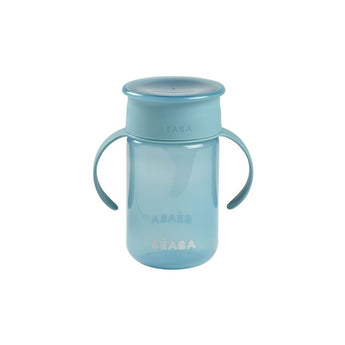 Beaba 360° Learning Cup | 2 In 1 Spout & Straw Transition Cup For Babies
