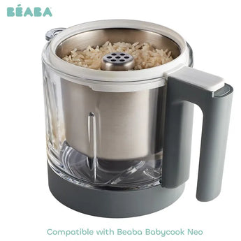 Beaba Babycook Neo Pasta Rice Basket Clear Multi Color | Food Maker