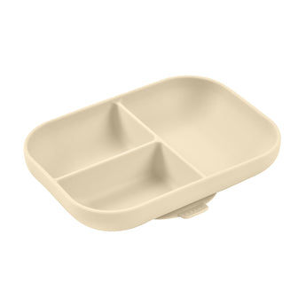 Beaba Divided Silicone Plate Clay | Baby Mealtime