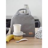 Beaba Is Othermal Lunch Bag Heathergrey | Insulated Food Pouch