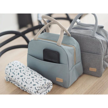 Beaba Is Othermal Lunch Bag Heathergrey | Insulated Food Pouch