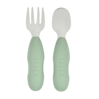 Beaba Set Of 2 Pre Cutlery Spoons Stainless Steel | Feeding