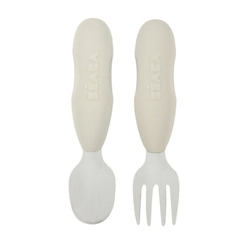 Beaba Set Of 2 Pre Cutlery Spoons Stainless Steel | Feeding