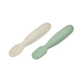 Beaba Set Of 2 Silicone Training Pre Spoons | Baby Feeding