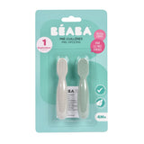 Beaba Set Of 2 Silicone Training Pre Spoons | Baby Feeding