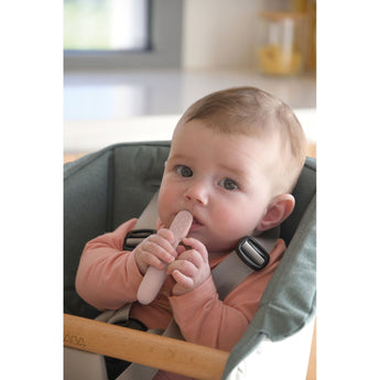 Beaba Set Of 2 Silicone Training Pre Spoons | Baby Feeding