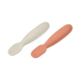 Beaba Set Of 2 Silicone Training Pre Spoons | Baby Feeding