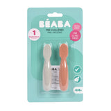 Beaba Set Of 2 Silicone Training Pre Spoons | Baby Feeding