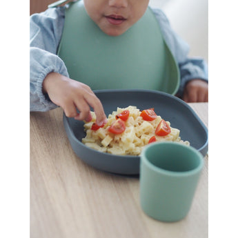 Beaba Silicone Bib With Food Catcher | Baby Mealtime