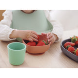 Beaba Silicone Bib With Food Catcher | Baby Mealtime