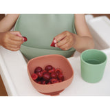 Beaba Silicone Bib With Food Catcher | Baby Mealtime