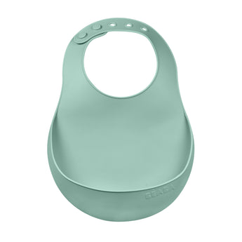Beaba Silicone Bib With Food Catcher | Baby Mealtime