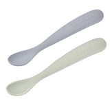 Beaba Silicone Spoons Set Of 2 With Case | Feeding