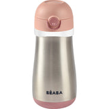 Beaba Stainless Steel Bottle 350ml With Handle | Kids Hydration
