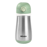 Beaba Stainless Steel Bottle 350ml With Handle | Kids Hydration