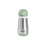 Beaba Stainless Steel Bottle 350ml With Handle | Kids Hydration