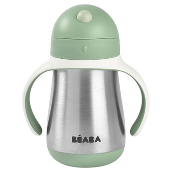 Beaba Stainless Steel Straw Cup | Eco Friendly Training Cup