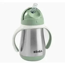 Beaba Stainless Steel Straw Cup | Eco Friendly Training Cup