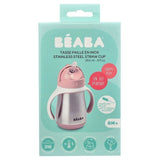 Beaba Stainless Steel Straw Cup | Eco Friendly Training Cup