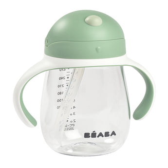 Beaba Straw Cup With Integrated Silicone Straw | Kids Hydration