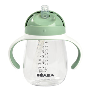 Beaba Straw Cup With Integrated Silicone Straw | Kids Hydration