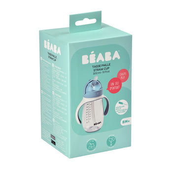 Beaba Straw Cup With Integrated Silicone Straw | Kids Hydration