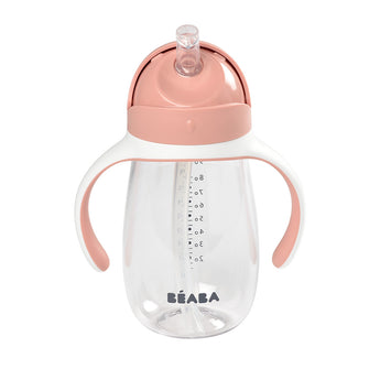 Beaba Straw Cup With Integrated Silicone Straw | Kids Hydration