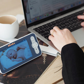 Beaba Zen Premium V2 Smart Video Baby Monitor | 360° Rotation Camera