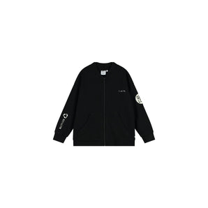 Beau Loves Black 'Creative Department' Zip Cardigan Jacket | Outerwear Boy