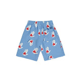 Beau Loves Blue Hold My Heart Print Shorts | Beau Loves