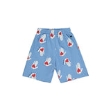 Beau Loves Blue Hold My Heart Print Shorts | Beau Loves