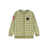 Beau Loves Kelp Grid Zip Jacket | Outerwear Boy