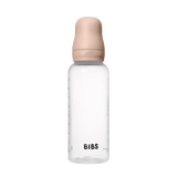 Bibs Baby Bottle Round Latex 270ml Medium Flow Ivory | Natural Baby Bottle