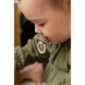 Bibs Colour 2 Pack Pacifier Latex | Ivory/Blush Iconic Dummy