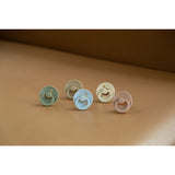Bibs Colour 2 Pack Pacifier Latex | Ivory/Blush Iconic Dummy
