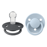Bibs De Lux Silicone Pacifiers 2 Pack | Premium Soother