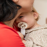 Bibs Pacifier Clip Ribbon Holder | Baby Soother Accessory